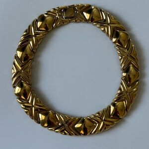 Vintage Givenchy Chunky Gold-Plated Necklace
